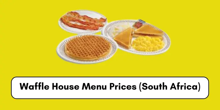 Waffle House Menu Prices