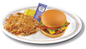 ANGUS 14-LB BACON HAMBURGER DELUXE with HASHBROWNS