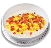 BACON EGG & CHEESE GRITS BOWL