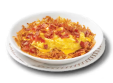 BACON EGG & CHEESE HASHBROWN BOWL