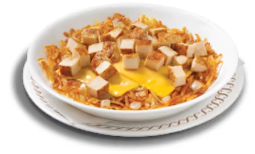 CHICKEN MELT HASHBROWN BOWL