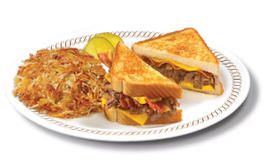 TEXAS BACON CHEESESTEAK™ MELT with HASHBROWNS