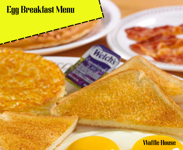 Waffle House Full Breakfast Menu